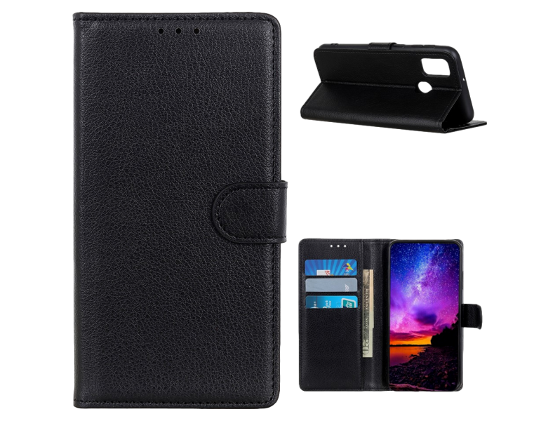 Graviera Flip Cover til OnePlus Nord N10-Sort