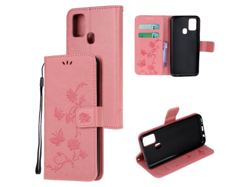 Lino Flip Cover til OnePlus Nord N10-Pink