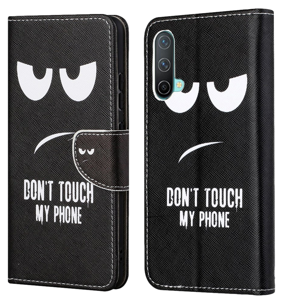 Dont Touch My Phone Flip Cover til OnePlus Nord CE 5G