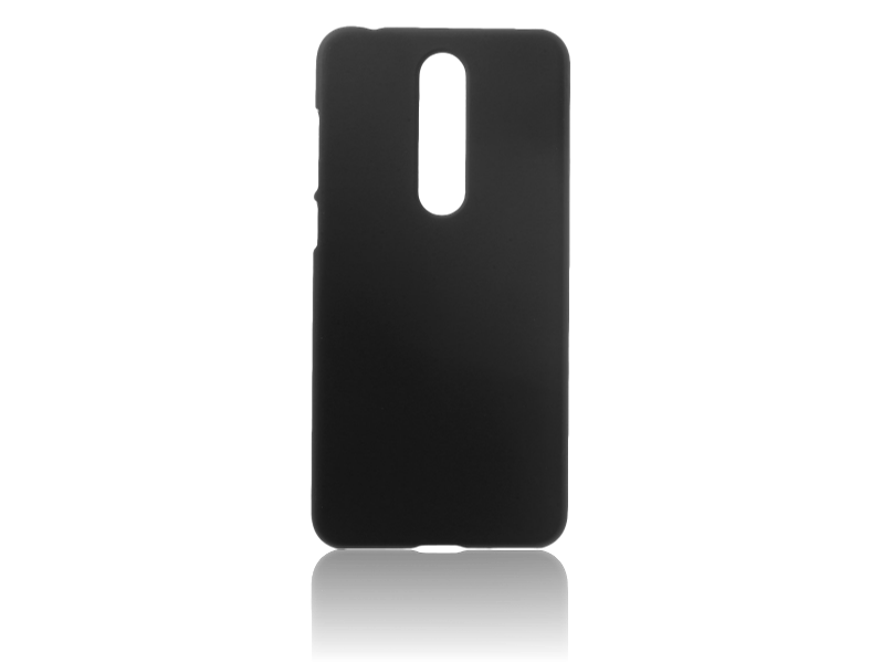 Matte TPU Cover til Nokia 5.1 Plus-Sort