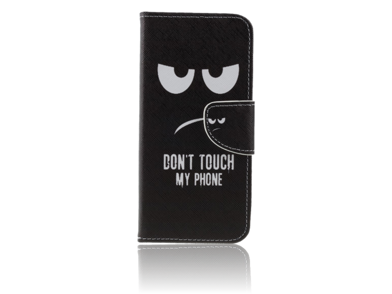 Don't Touch My Phone Flip Cover til Nokia 5.1 Plus