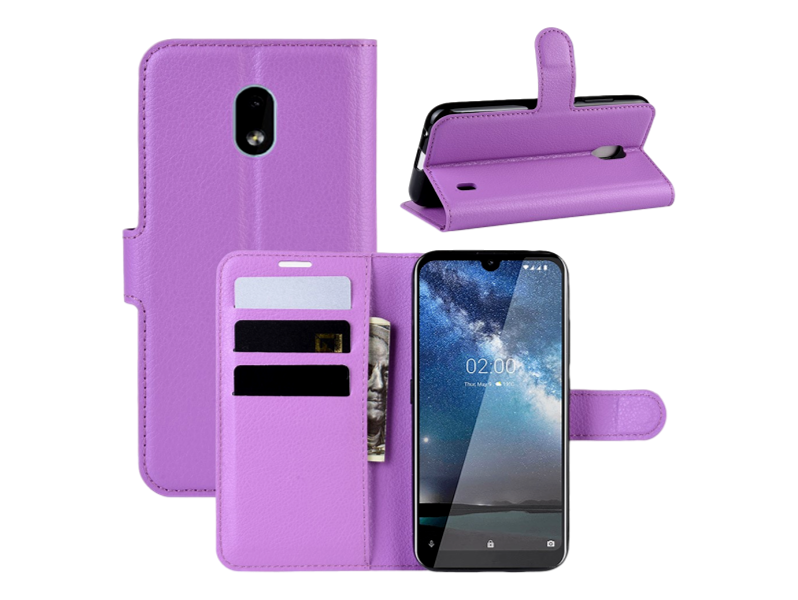 Graviera Flip Cover til Nokia 2.2-Lilla