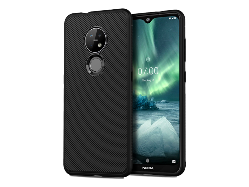 Carbon Fiber TPU Cover til Nokia 6.2 / 7.2