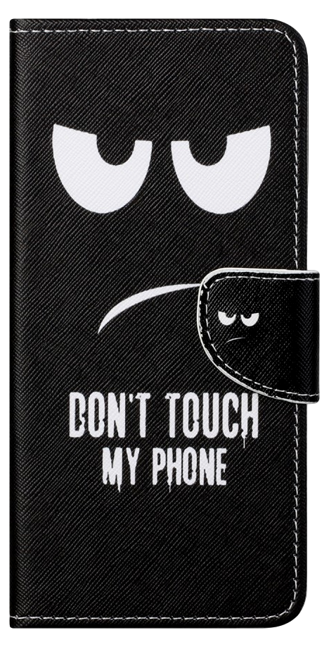 Don't Touch My Phone Flip Cover til Nokia 5.4