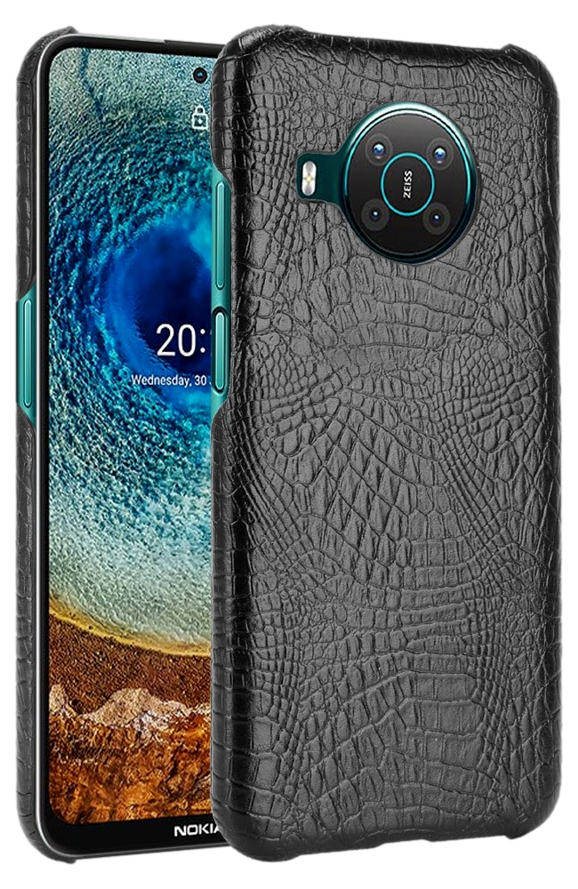 Crocodile Cover til Nokia X10 / X20-Sort