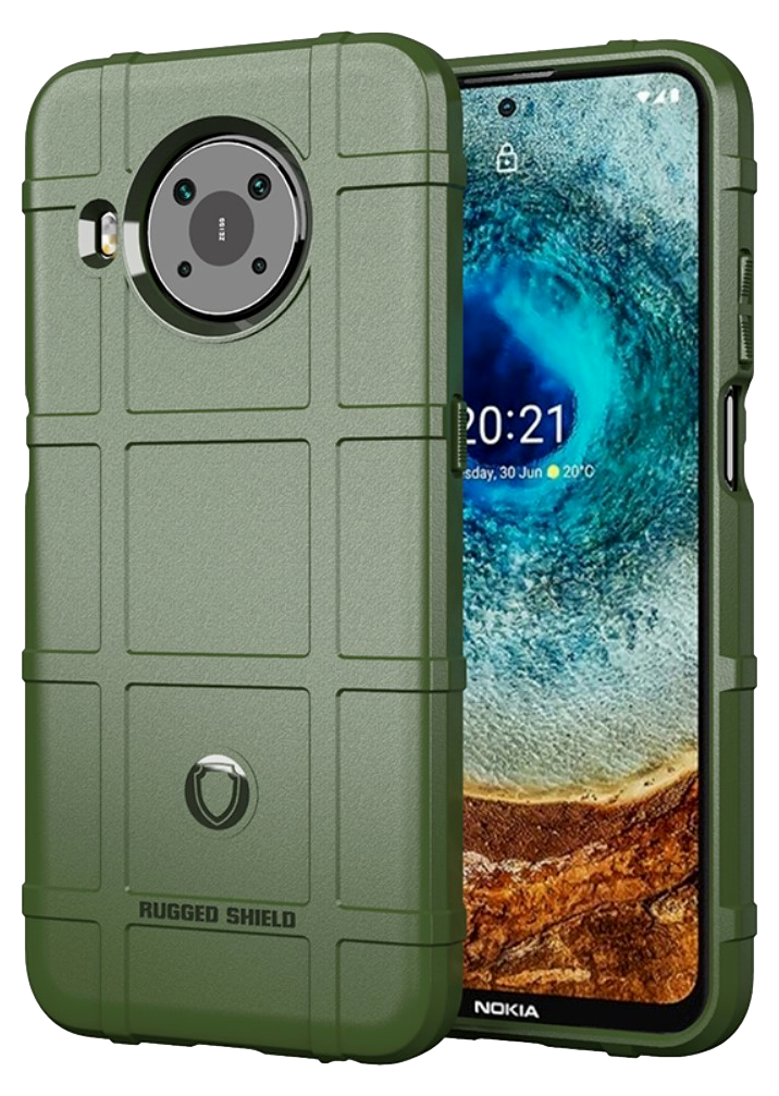 Igridi TPU Cover til Nokia X10 / X20-Grøn