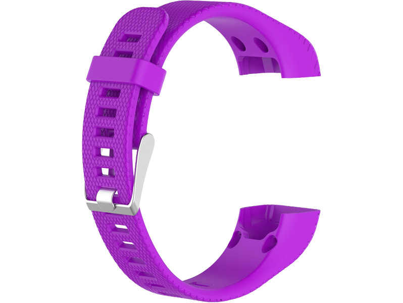 Silicone rem til Garmin Vivosmart HR +-Lilla