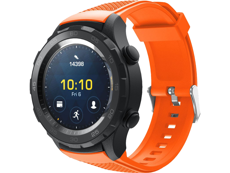 Silicone Rem Til Garmin Vivomove 3 / Style / Luxe / Venu-Orange Garmin Vivomove Style/Luxe