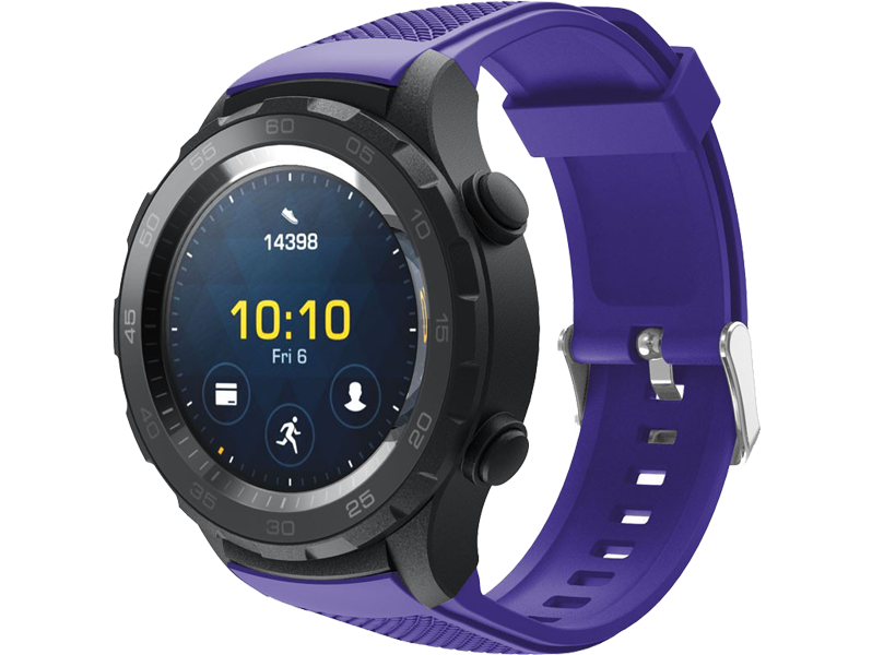 Silicone rem til Samsung Galaxy Watch Active 2 40/44mm-Lilla