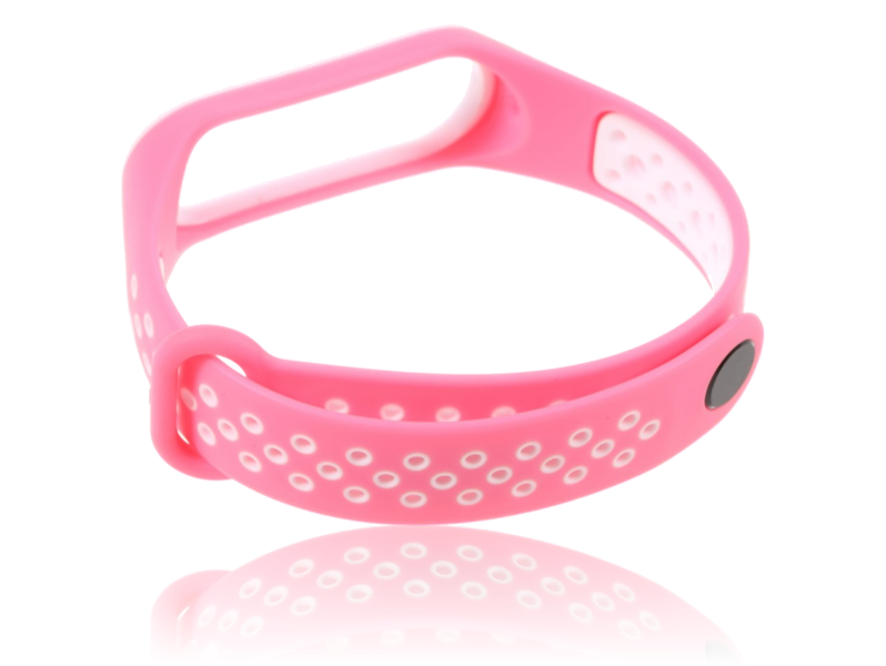 Sportsrem til Xiaomi Mi Band 3 / 4-Pink