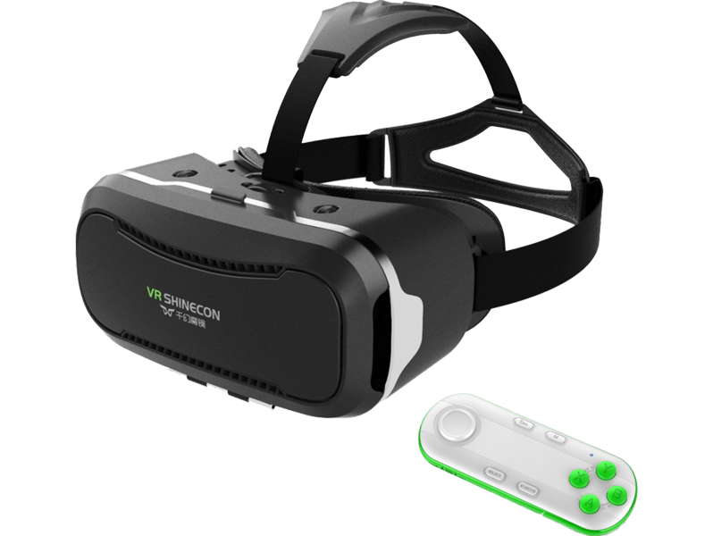 Dominator VR Brille m/ Bluetooth Controller