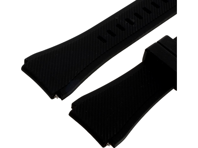 Evermart Silicone Rem Til Garmin Vivoactive 4-Sort Garmin Vivoactive 4
