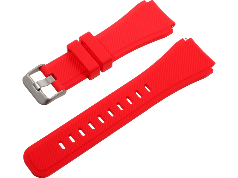 Evermart Silicone Rem Til Garmin Vivoactive 4-Rød Garmin Vivoactive 4