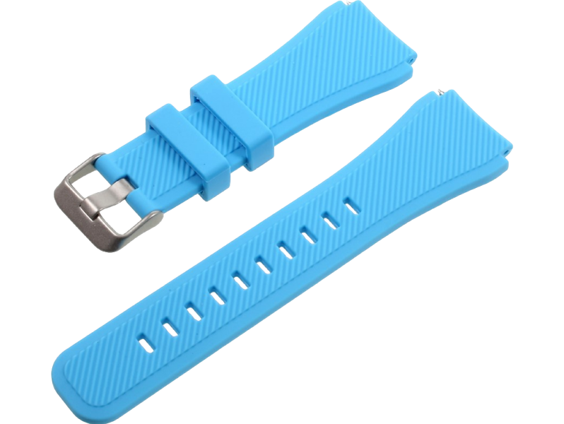 Silicone rem til Samsung Gear S3 / Galaxy Watch 46mm-Blå