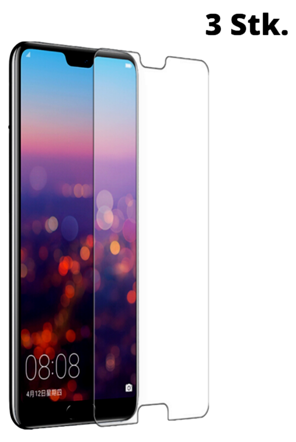 3 Stk. Hærdet beskyttelsesglas til Huawei P20 Pro