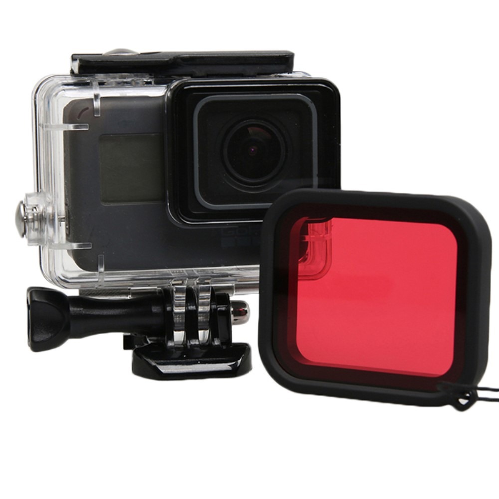 Gopro 5 / 6 / 7 /Dykkerfilter - Til Standard Hus