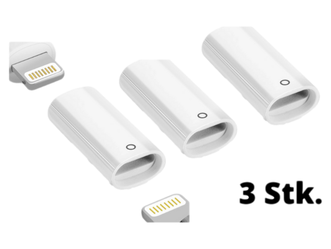 3 Stk. Lightning Adapter til Apple Pencil