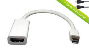 Mini Displayport (Thunderbolt) Til Hdmi Adapter Tilbehør Til Tv