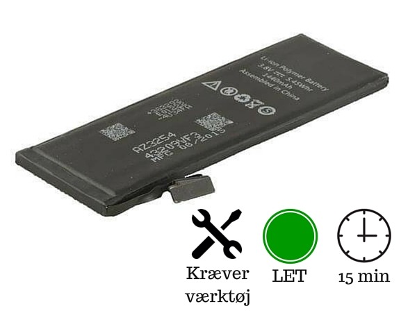 Batteri til iPhone 5