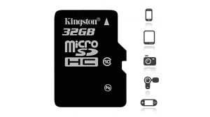 Kingston Canvas Select 32Gb Microsd Inkl. Adapter Gopro Hero 3 & 3+ Tilbehør