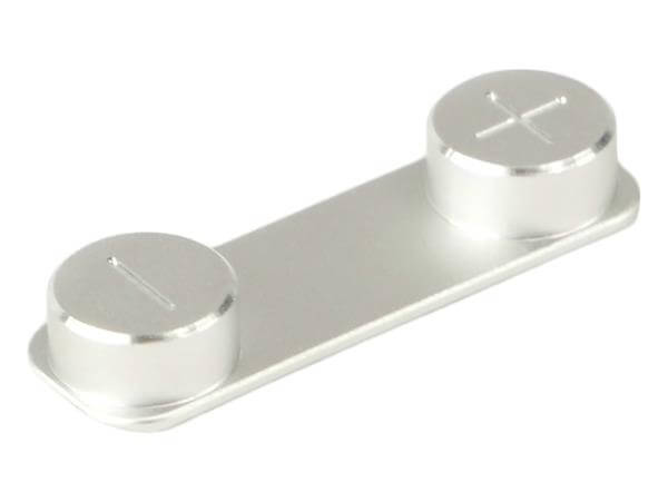 Volume knapper til iPhone 5s-Sølv
