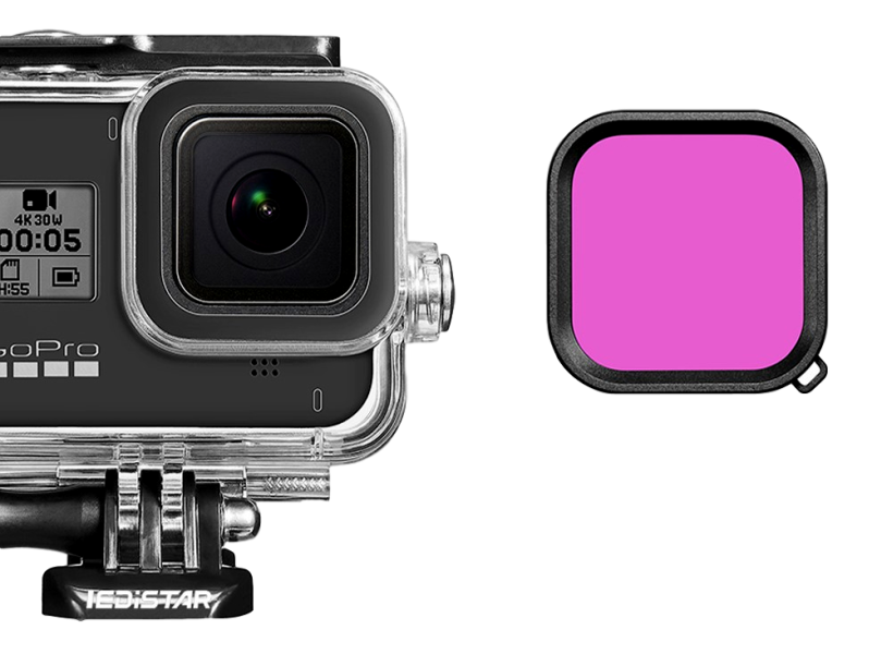 Dykkerfilter til GoPro Hero 8 Black