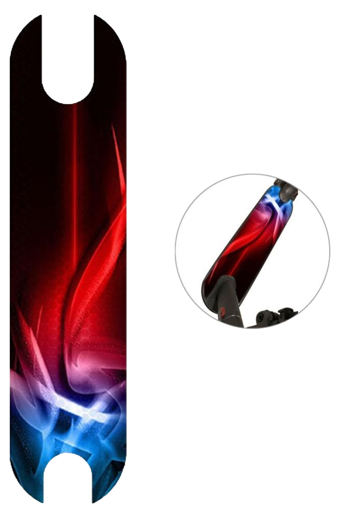 Fodmåtte Sticker til Xiaomi Mi M365 Pro-Rød