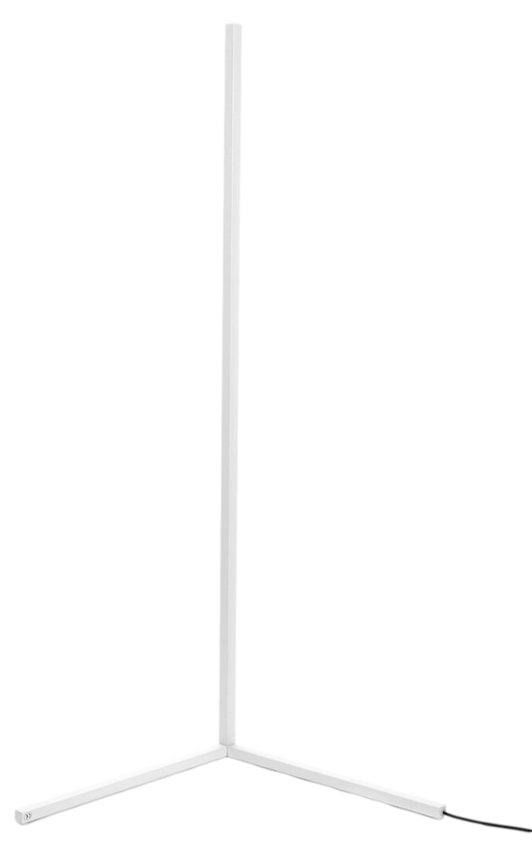 RGB LED Hjørne Lampe m. Fjernbertjening - 110cm-Hvid