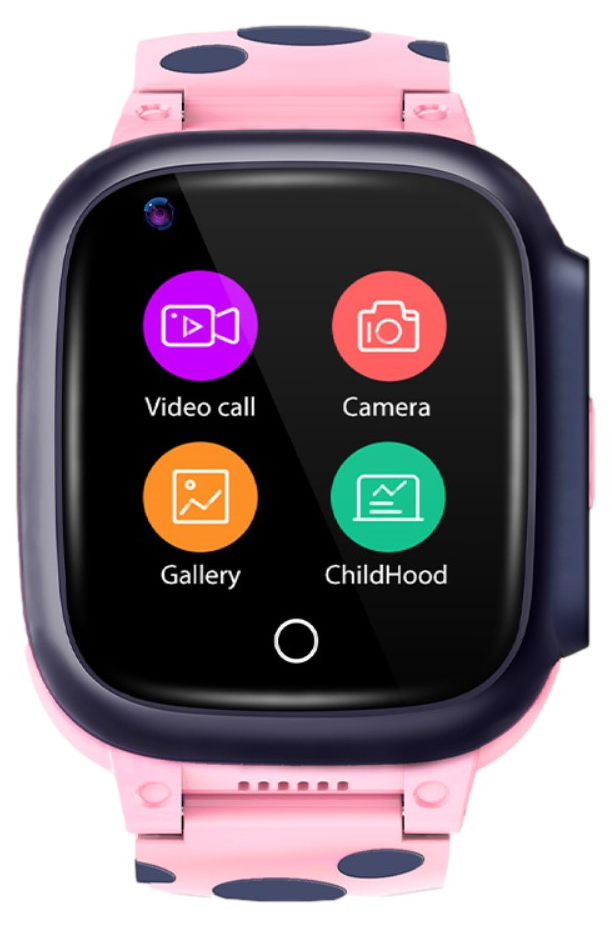 G13 Smartwatch til Børn m/ 4G, WiFi & GPS-Lyserød