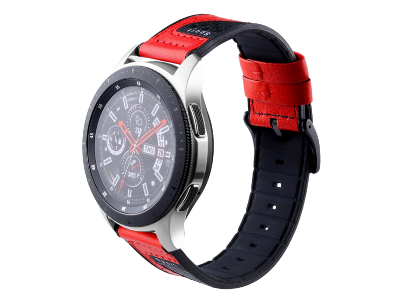 Warna rem til Samsung Galaxy Watch 3 45mm-Rød