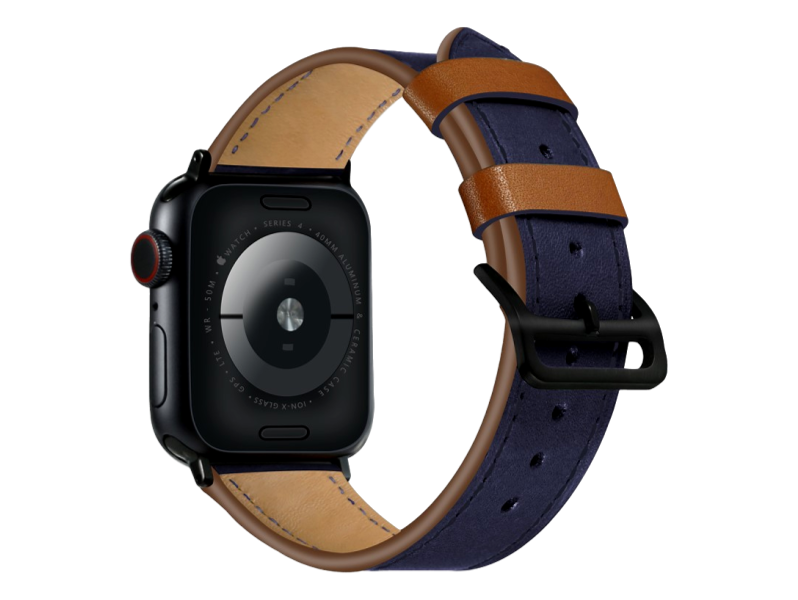 Pacey rem til Apple Watch 38 mm / 40 mm-Mørkeblå