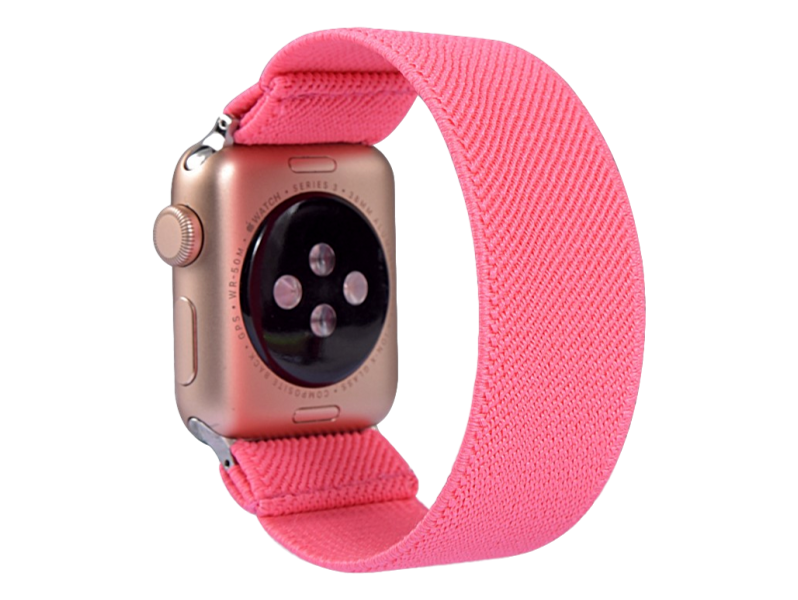 Nylon rem til Apple Watch 42 mm & 44 mm-Pink