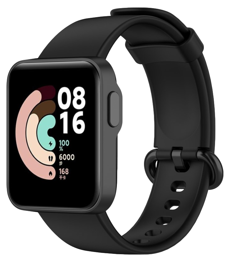 Silikone Rem til Xiaomi Mi Watch Lite-Sort