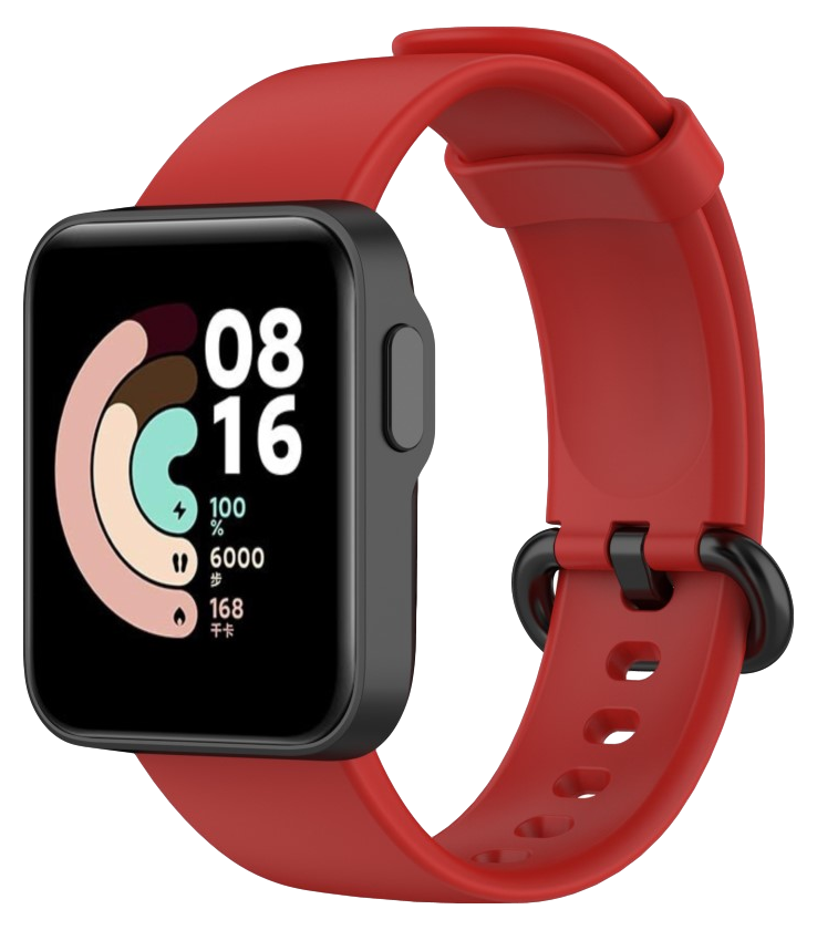 Silikone Rem til Xiaomi Mi Watch Lite-Rød