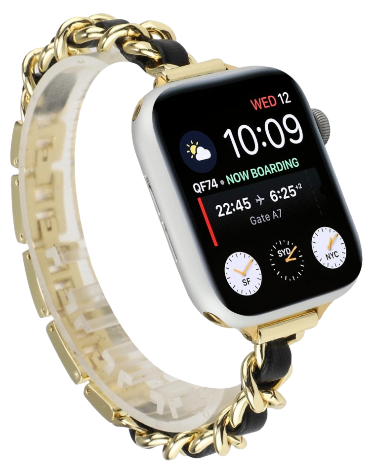 Lucy rem til Apple Watch 42mm & 44mm i Rustfrit Stål-Guld
