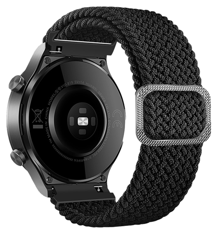 Flettet Nylon rem til Huawei Watch GT 2 Pro