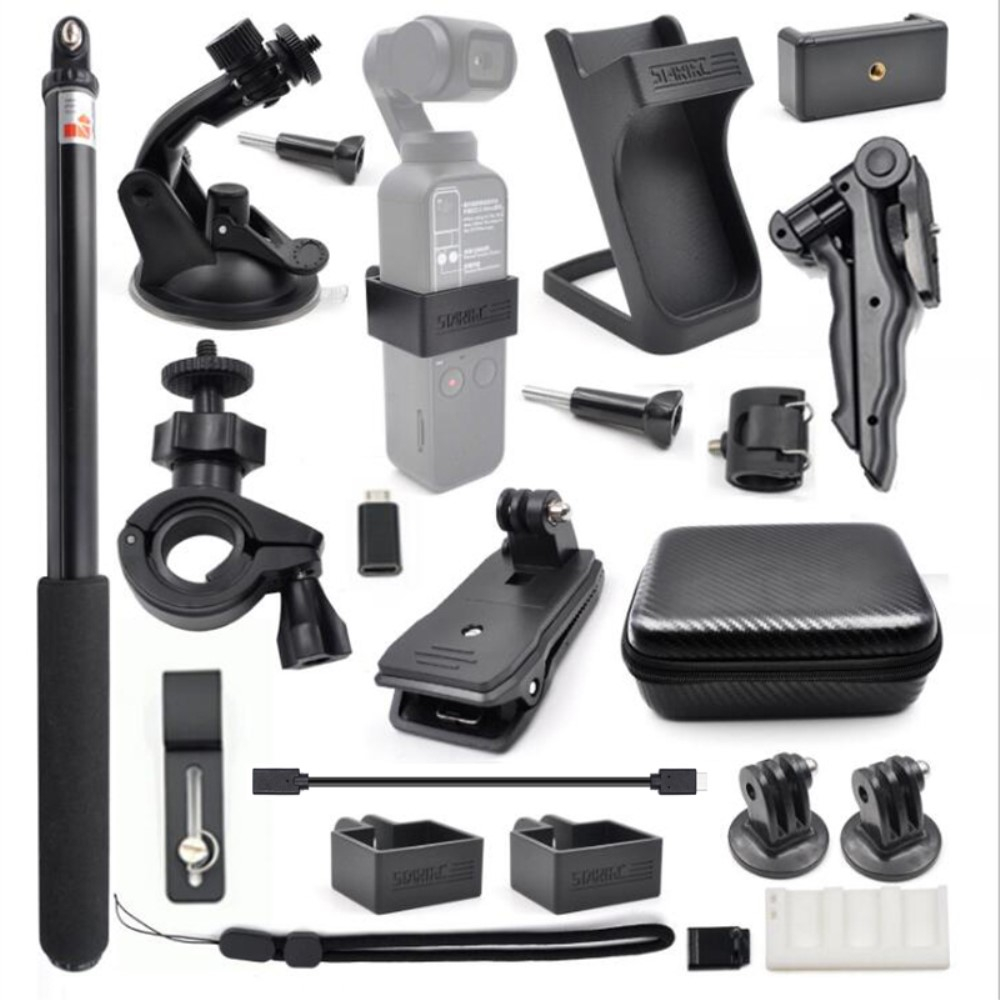 Evermart 22-I-1 Tilbehørspakke Til Dji Osmo Pocket Tilbehør Til Dji Osmo Pocket