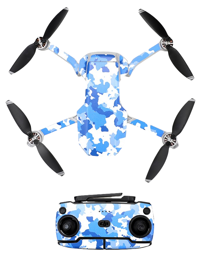 Skin / Klistermærke til DJI Mavic Mini-Blå