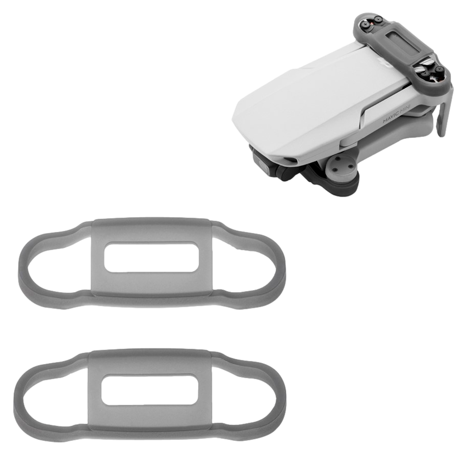 2 Silicone Propel-Holdere til DJI Mavic Mini - Grå