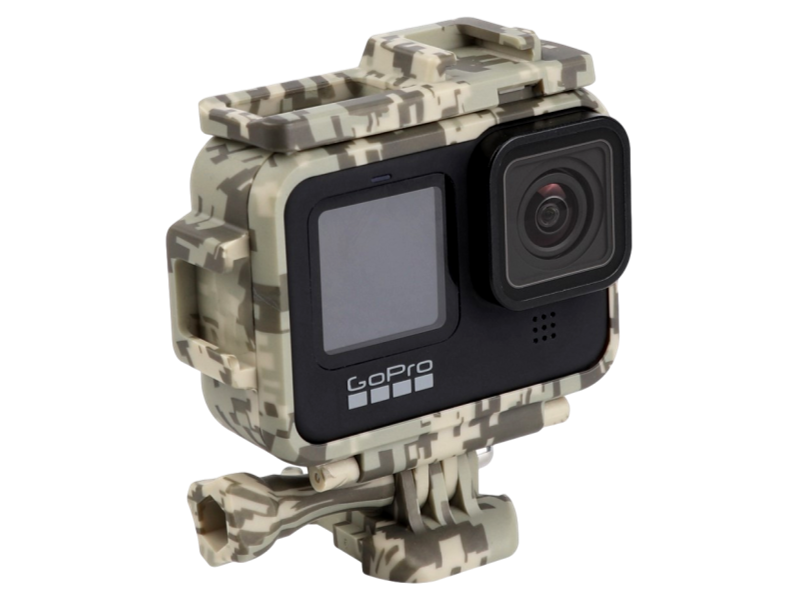 Camouflage Frame Housing til GoPro Hero 9 / 10 Black