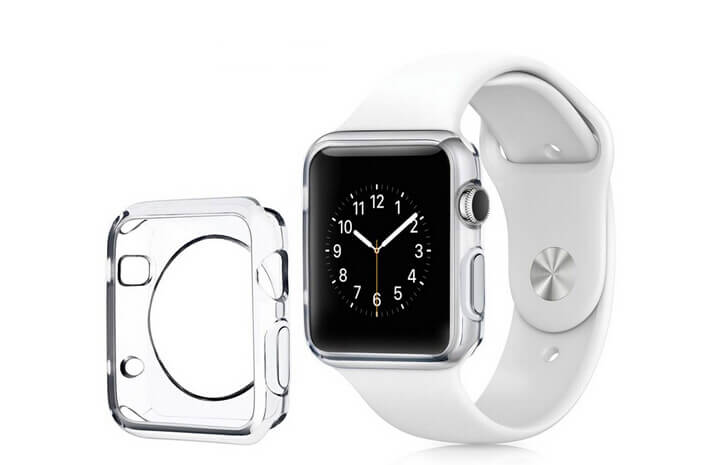 Gennemsigtig Cover I Tpu Til Apple Watch - 38Mm Apple Watch 3
