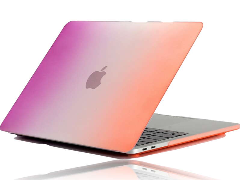 Mermaid Cover til Macbook Pro 13" M1 2020 (A2338) - Pink & Orange
