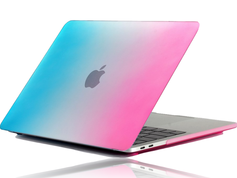 Mermaid Cover til Macbook Pro 13" M1 2020 (A2338) - Blå & Pink