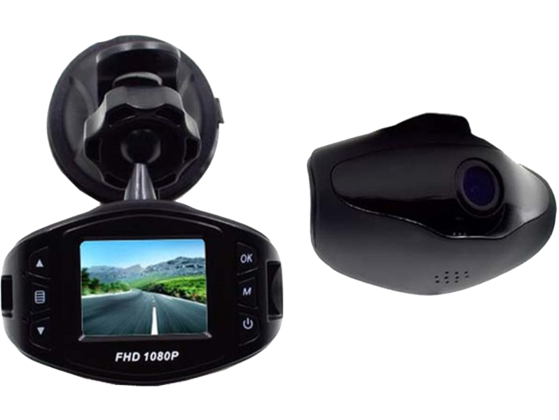 W5 Dashcam med Night Vision og LCD Skærm