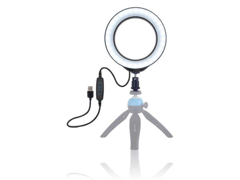 Mini Selfie Ring Lys m/ 20 LED pærer