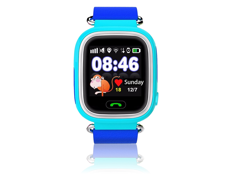 GPS Smartwatch til Børn m/ WiFi-Blå