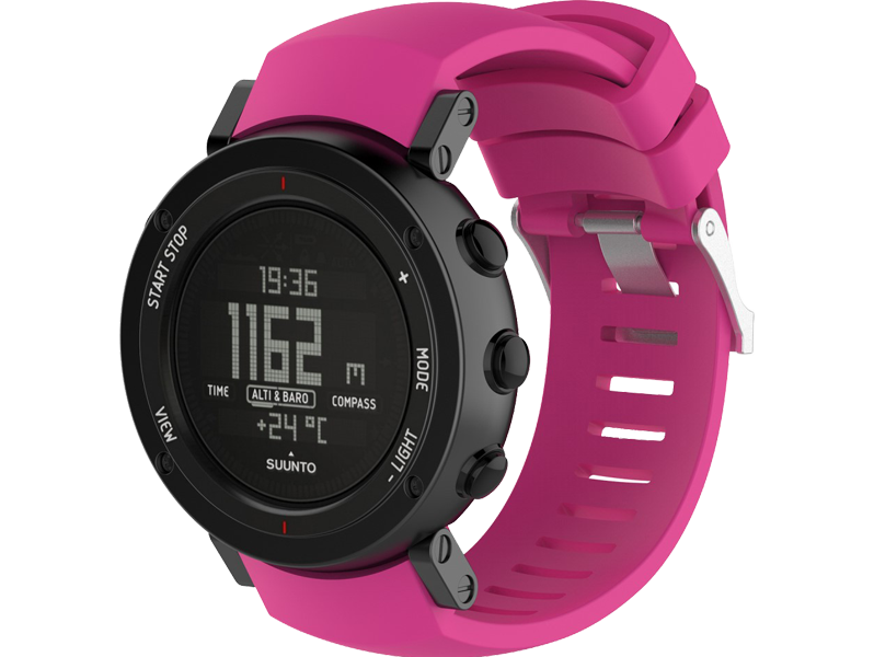 Evermart Silicone Rem Til Suunto Core-Pink Suunto Core