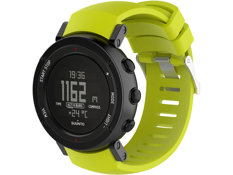 Evermart Silicone Rem Til Suunto Core-Grøn Suunto Core