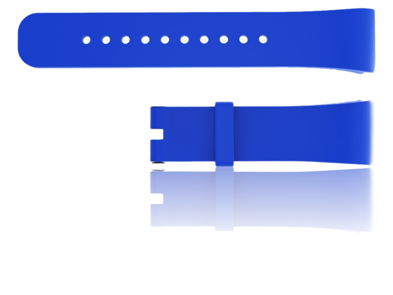 Silicone rem til Samsung Gear Fit 2 / Fit 2 Pro-Blå