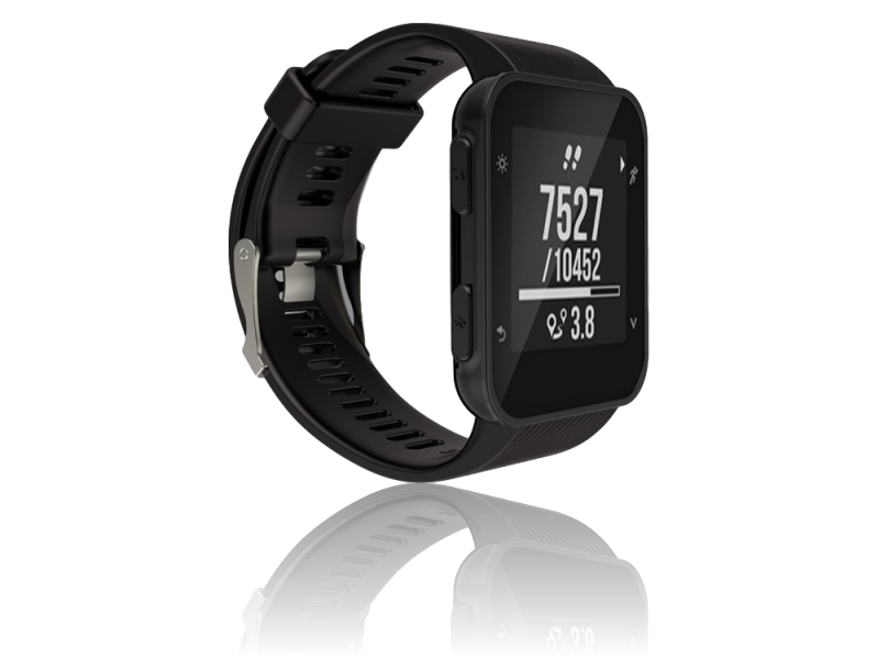 Silicone rem til Garmin Forerunner 35-Sort